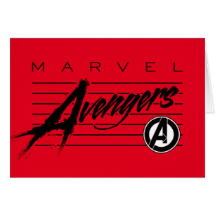 Avengers Classics   Retro Avengers Stylized Logo