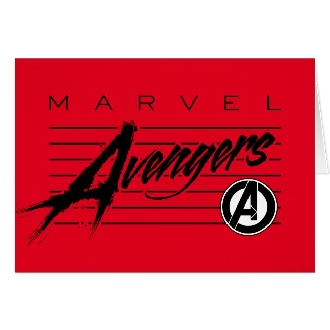 Avengers Classics | Retro Avengers Stylized Logo (Front Horizontal)