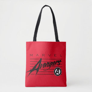 Avengers Classics   Retro Avengers Stylized Logo Tote Bag