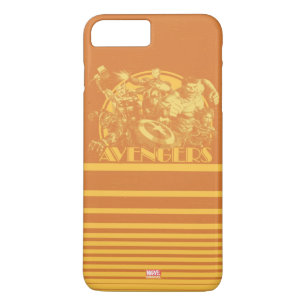 Avengers Classics Retro Avengers Sunset Graphic Case-Mate iPhone Case