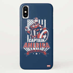 Avengers Classics   Retro Captain America Liberty Case-Mate iPhone Case