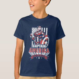 Avengers Classics   Retro Captain America Liberty T-Shirt