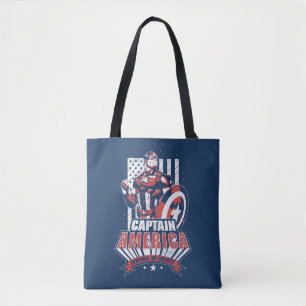 Avengers Classics Retro Captain America Liberty Tote Bag
