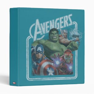 Avengers Classics   Retro Throwback Avengers Art Binder