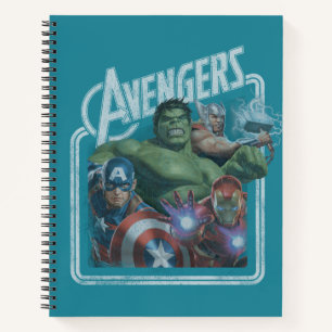 Avengers Classics Retro Throwback Avengers Art Notebook