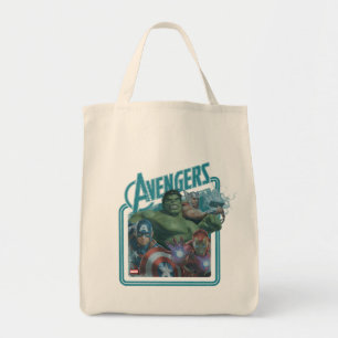 Avengers Classics Retro Throwback Avengers Art Tote Bag