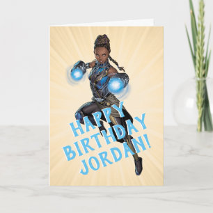 Avengers Classics   Shuri Leap With Gauntlets Card