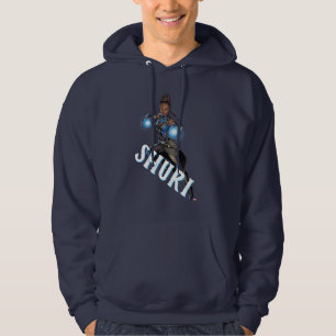 Avengers Classics   Shuri Leap With Gauntlets Hoodie