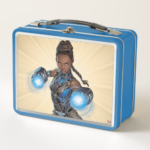 Avengers Classics   Shuri Leap With Gauntlets Metal Lunch Box
