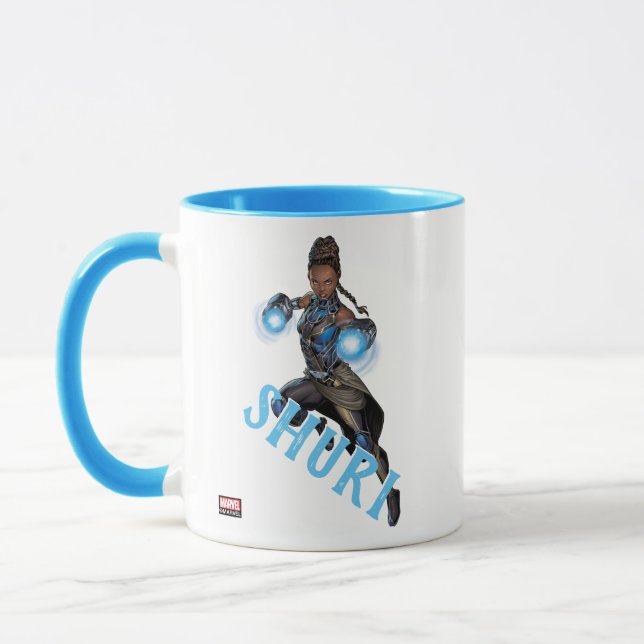 Avengers Classics | Shuri Leap With Gauntlets Mug (Left)