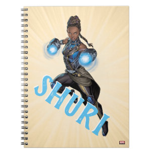 Avengers Classics   Shuri Leap With Gauntlets Notebook