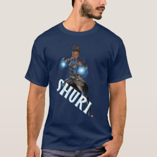 Avengers Classics Shuri Leap With Gauntlets T-Shirt