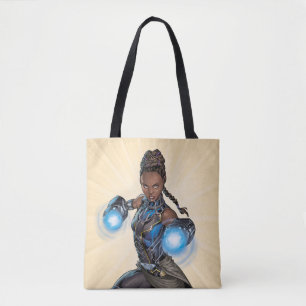 Avengers Classics   Shuri Leap With Gauntlets Tote Bag