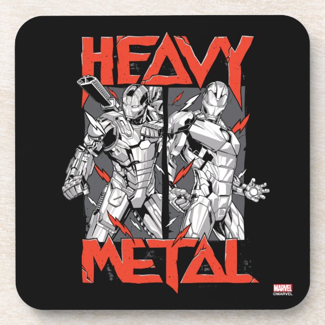 Avengers Classics | Stark Technology "Heavy Metal" Coaster (Front)