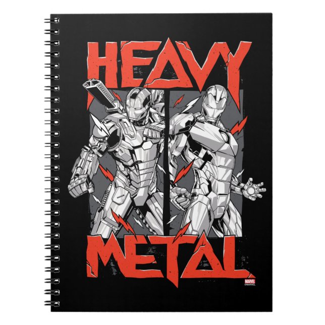 Avengers Classics | Stark Technology "Heavy Metal" Notebook (Front)