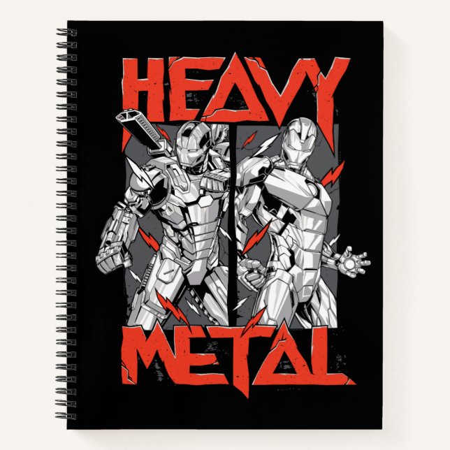 Avengers Classics | Stark Technology "Heavy Metal" Notebook (Front)