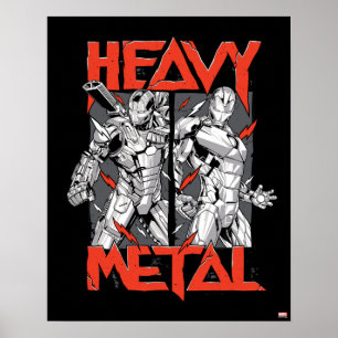 Avengers Classics   Stark Technology "Heavy Metal" Poster