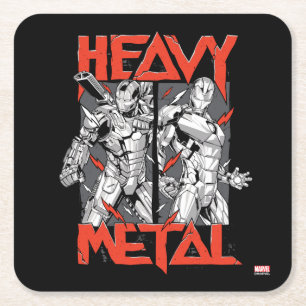 Avengers Classics   Stark Technology "Heavy Metal" Square Paper Coaster