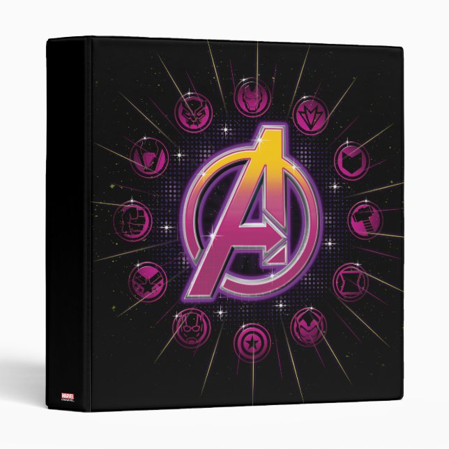 Avengers Classics | Stellar Avengers Icons Binder (Front/Spine)