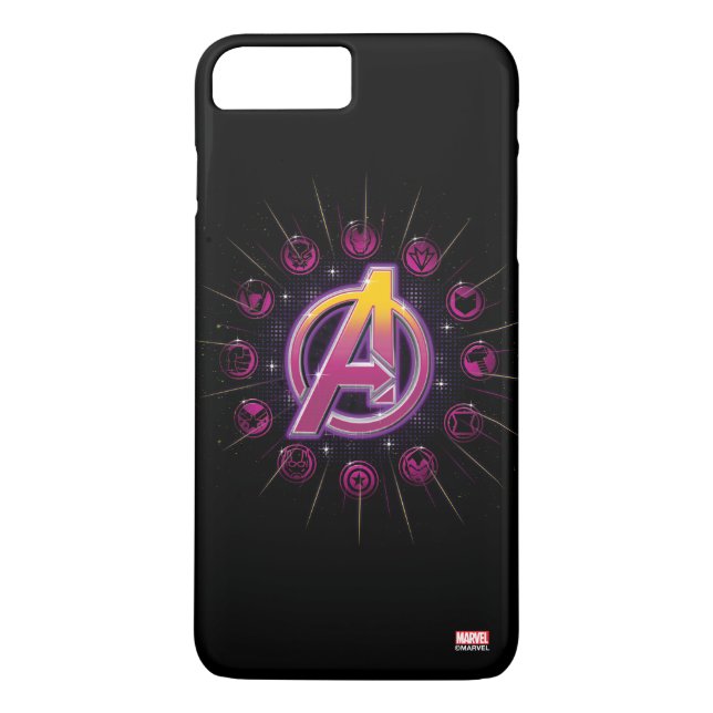 Avengers Classics | Stellar Avengers Icons Case-Mate iPhone Case (Back)