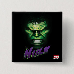 Avengers Classics The Hulk Bold Graphic 2 Inch Square Button
