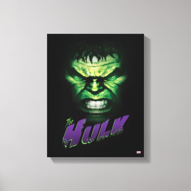 Avengers Classics | The Hulk Bold Graphic Canvas Print (Front)