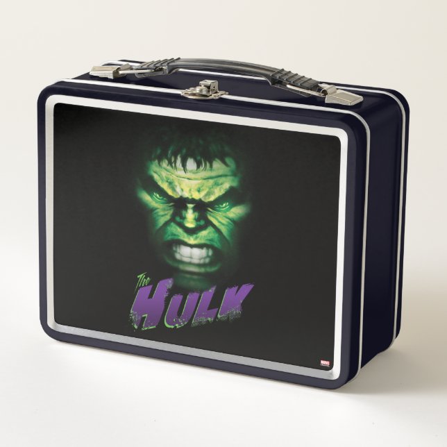 Avengers Classics | The Hulk Bold Graphic Metal Lunch Box (Front)