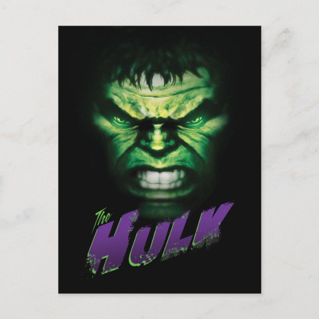 Avengers Classics | The Hulk Bold Graphic Postcard (Front)