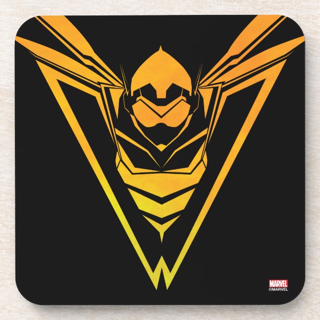 Avengers Classics | The Wasp Emblem Coaster (Front)