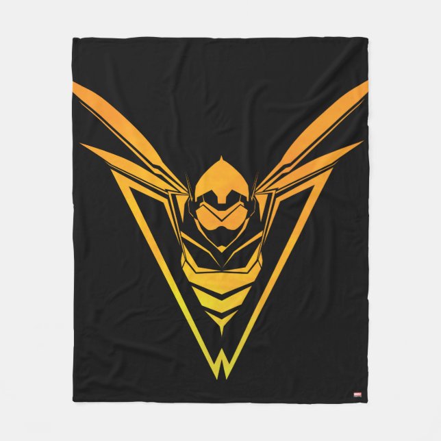 Avengers Classics | The Wasp Emblem Fleece Blanket (Front)