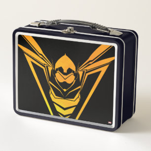 Avengers Classics   The Wasp Emblem Metal Lunch Box
