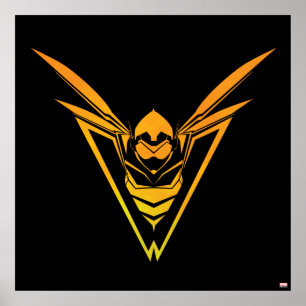 Avengers Classics The Wasp Emblem Poster