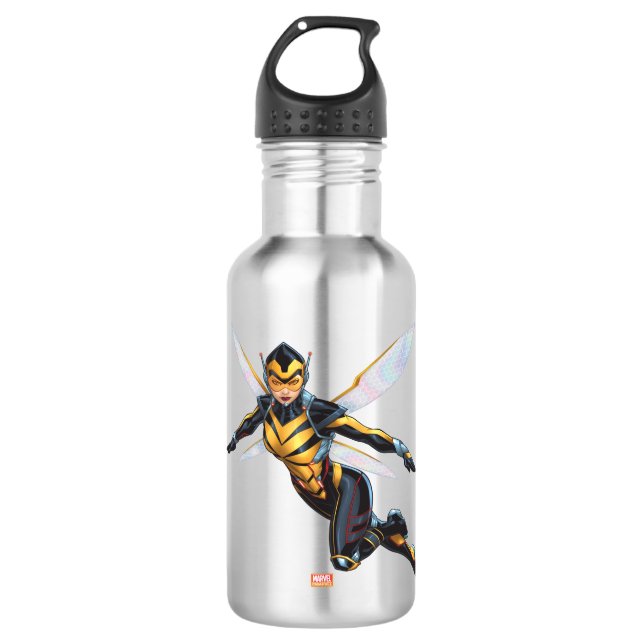 Avengers Classics | The Wasp Flying 532 Ml Water Bottle (Front)