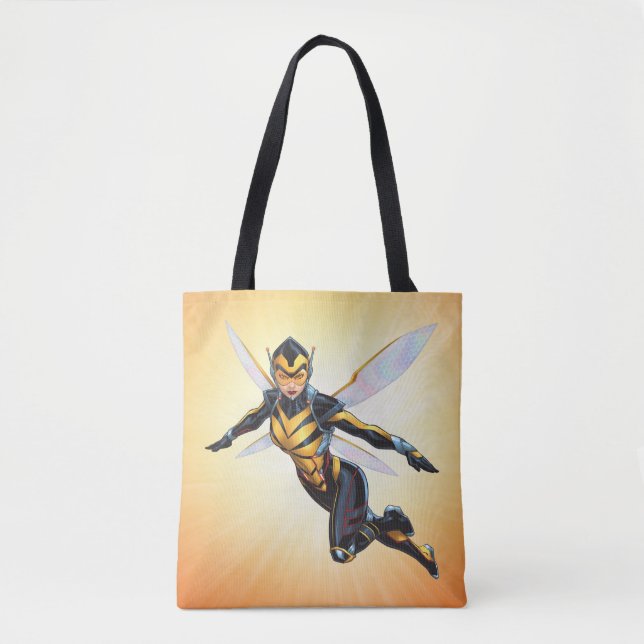 Avengers Classics | The Wasp Flying Tote Bag (Front)