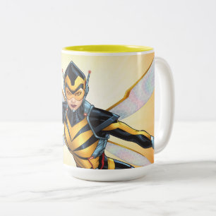 Avengers Classics The Wasp Flying Two-Tone Coffee Mug
