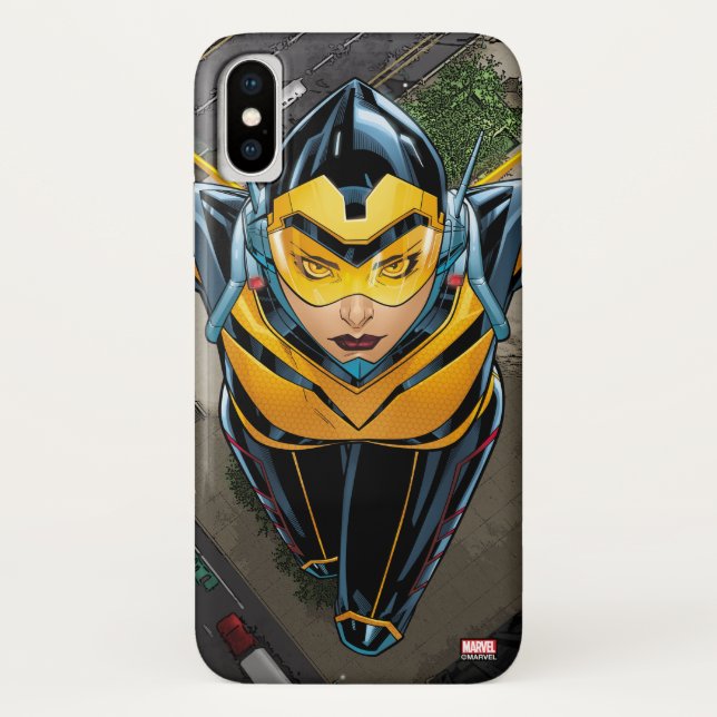 Avengers Classics | The Wasp Head-On Case-Mate iPhone Case (Back)