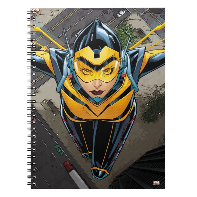 Avengers Classics | The Wasp Head-On Notebook (Front)
