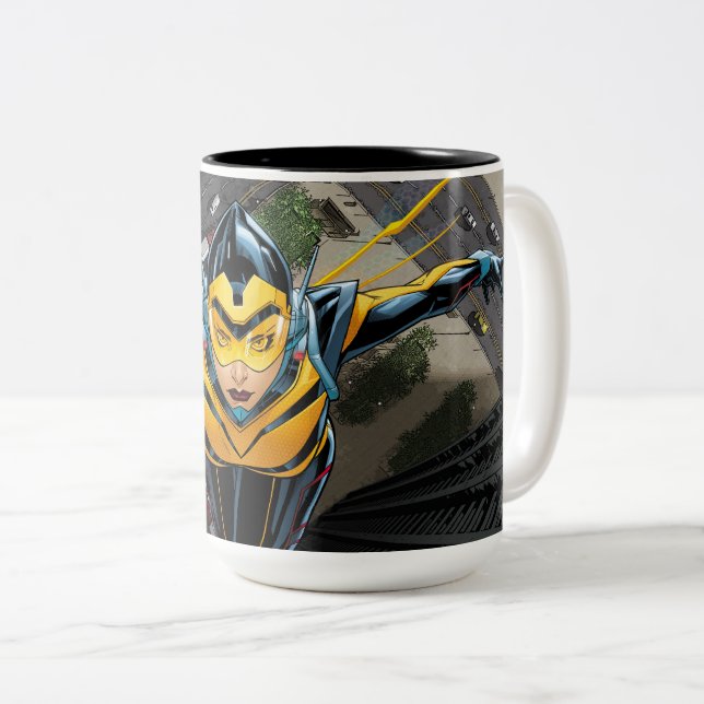 Avengers Classics | The Wasp Head-On Two-Tone Coffee Mug (Front Right)