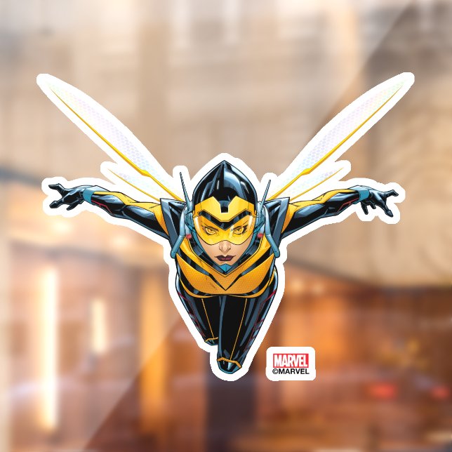 Avengers Classics | The Wasp Head-On Window Cling (Sheet 2)