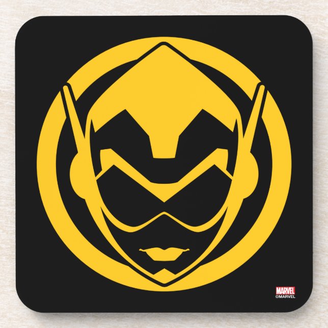 Avengers Classics | The Wasp Icon Coaster (Front)