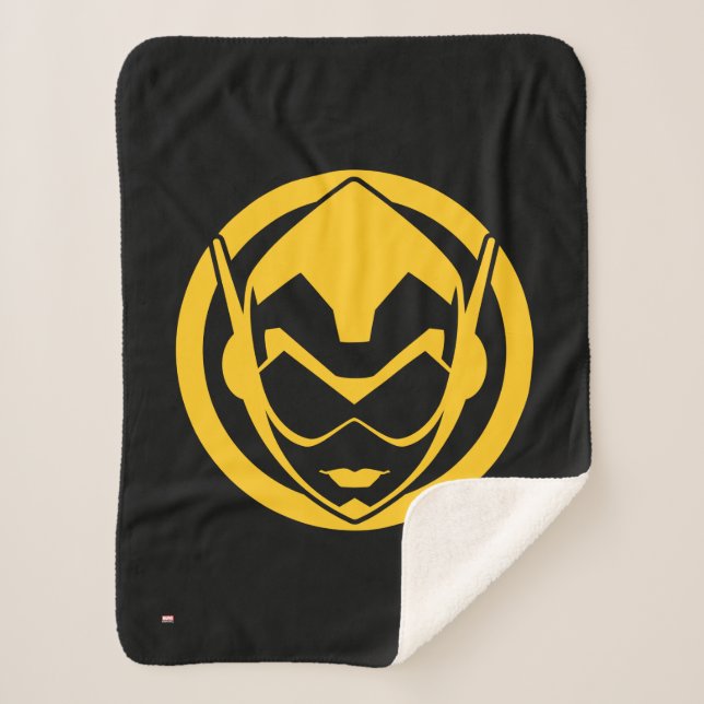 Avengers Classics | The Wasp Icon Sherpa Blanket (Front)