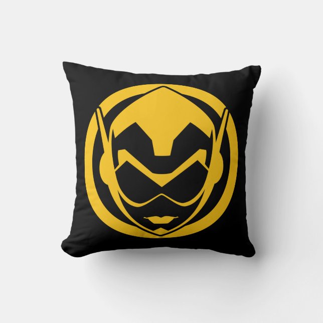 Avengers Classics | The Wasp Icon Throw Pillow (Front)