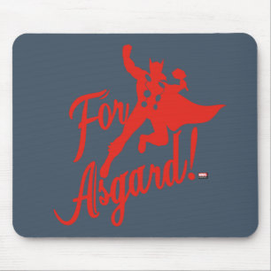 Avengers Classics   Thor "For Asgard" Silhouette Mouse Pad