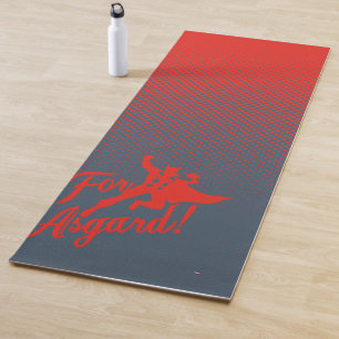 Avengers Classics   Thor "For Asgard" Silhouette Yoga Mat