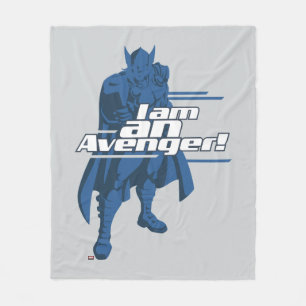 Avengers Classics Thor "I Am" Graphic Fleece Blanket
