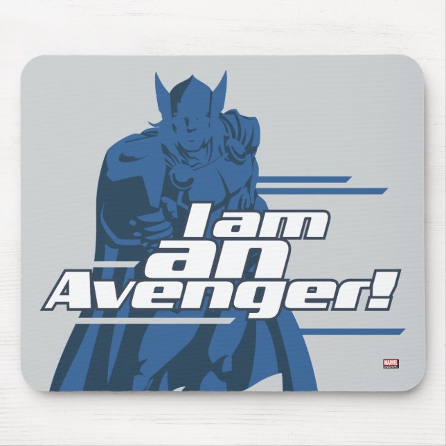 Avengers Classics | Thor "I Am" Graphic Mouse Pad (Front)