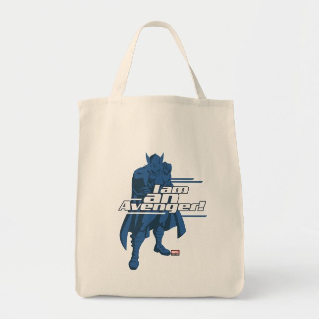 Avengers Classics | Thor "I Am" Graphic Tote Bag (Front)