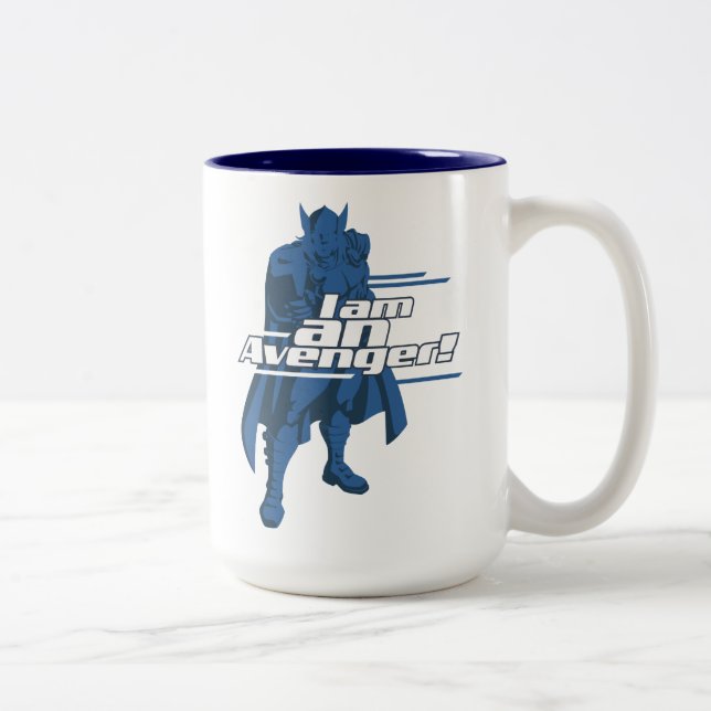 Avengers Classics | Thor "I Am" Graphic Two-Tone Coffee Mug (Right)