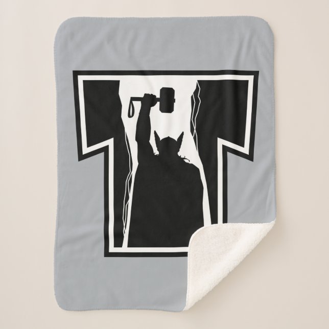 Avengers Classics | Thor Icon Sherpa Blanket (Front)