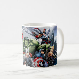 Avengers Classics   Thor Leading Avengers Coffee Mug
